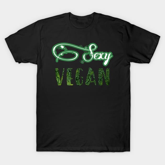 Sexy Vegan T-Shirt by CocoBayWinning 